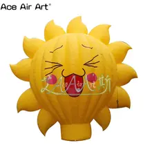 Горячая Распродажа; надувной hot стальной шарик дизайн с героями мультфильмов; желтый надувной sunshine hot стальной шарик с улыбкой