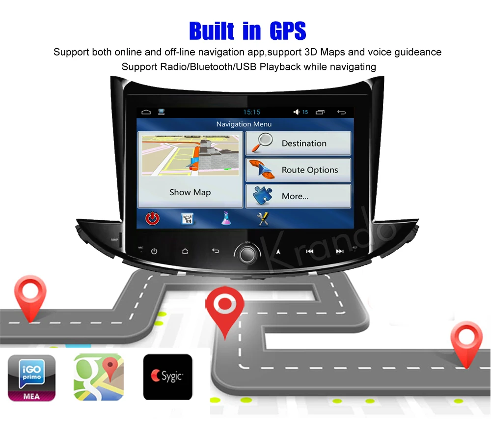 Excellent Krando 8" Android 7.1 car audio radio navigation multimedia system for Chevrolet Trax 2017+ gps dvd player WIFI 3G DAB+ 2 Excellent Krando 8" Android 7.1 car audio radio navigation multimedia system for Chevrolet Trax 2017+ gps dvd player WIFI 3G DAB+ 2