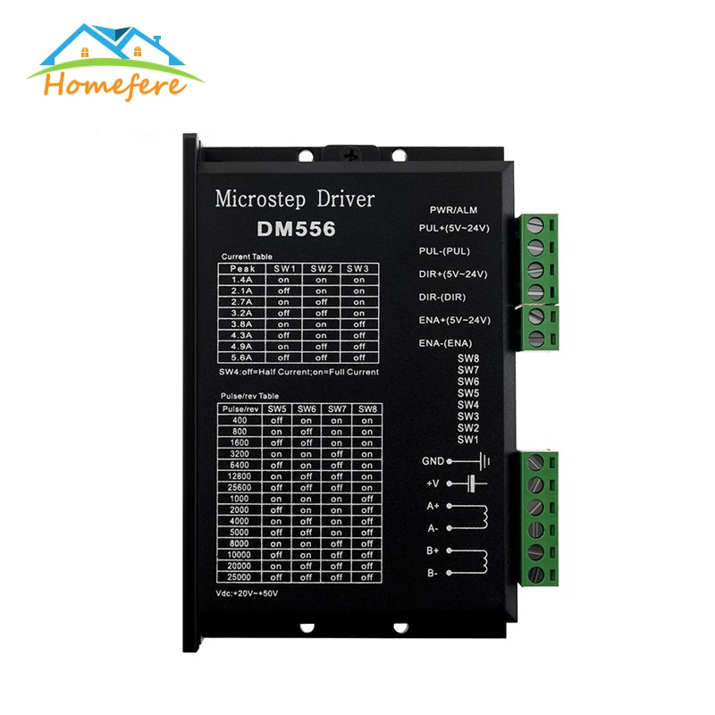 4 Stepper Driver Microstep DM556