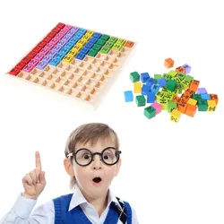 2018 новая деревянная Таблица размножения ранее Обучение Образовательные головоломки для детей детская игрушка