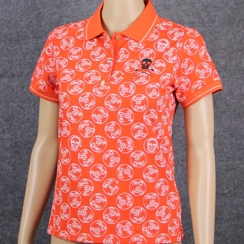 

New Women MARK LONA Golf Trainning T Shirts Short Sleeve Sporting Golf Clothing T-Shirts