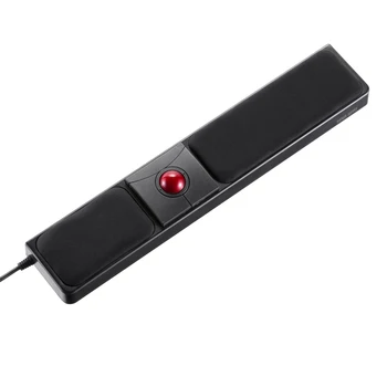 

2017 new USB2.0 800dpi trackball mouse pad + keyboard wrist hold 2 in 1 avoid arm dangling MA - TB42BK for windows PC