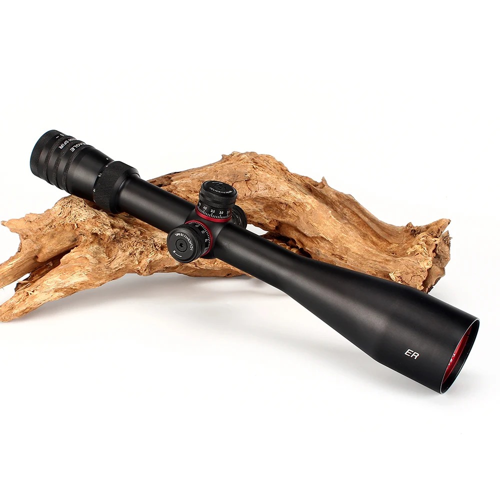 T-Eagle ER 6-24X50 SFIR Tactical Optical Sights Hunting Riflescope Glass Etched Reticle Built-in Bubb Level Scope for Rifle  (5)