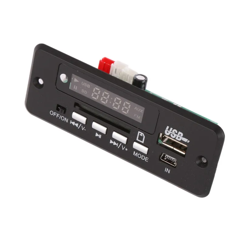 Useful Wireless MP3 Player Decoder Board Audio Module USB TF Radio For Car Red Digital LED With Remote Controller Useful Wireless MP3 Player Decoder Board Audio Module USB TF Radio For Car Red Digital LED With Remote Controller