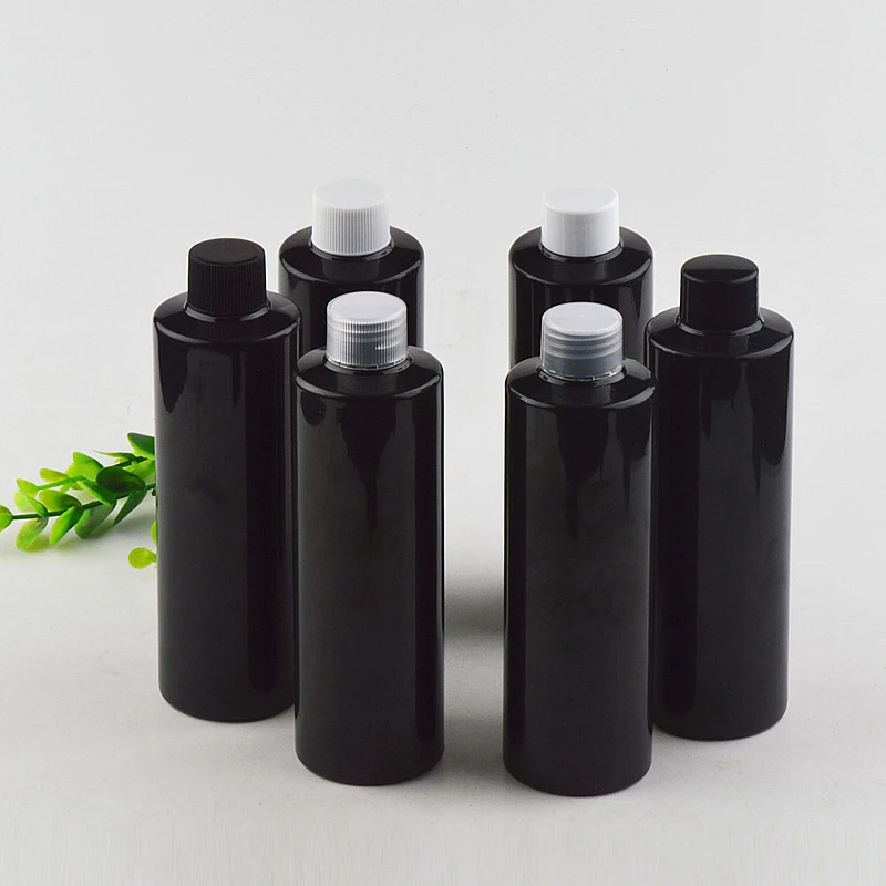 Download New arrival (25pcs/lot)250ml empty Toner water black bottle Cosmetic packaging bottle 250cc DIY ...