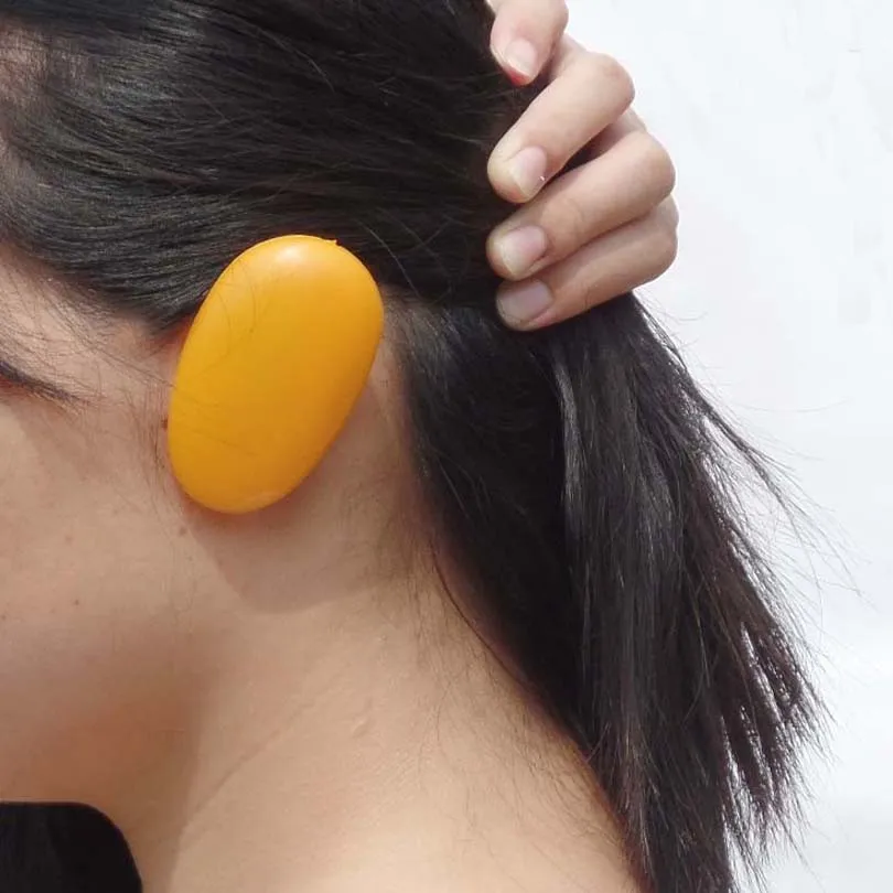 

2pc Recyclable Use Waterproof Bathing Earmuffs Cover Ear Protection Tools