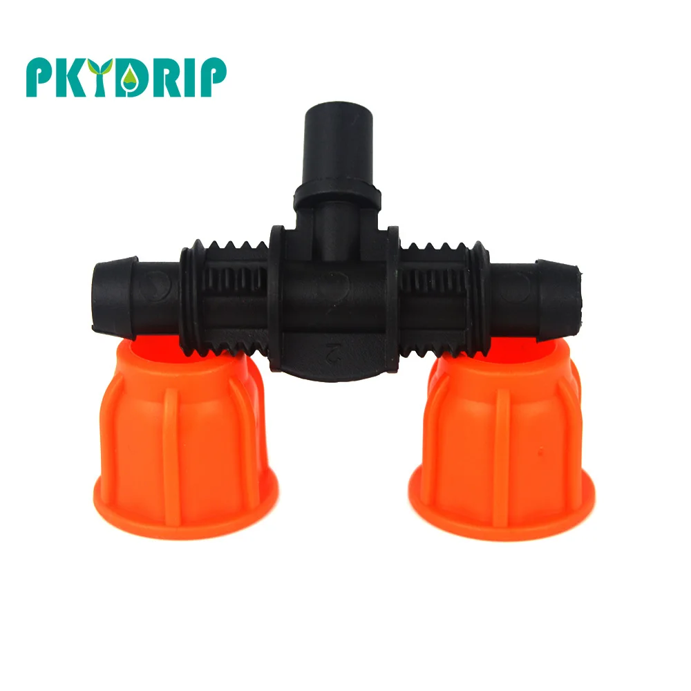 Pkydrip пластик 5 шт. плоский внешний диаметр 6 редуктор тройник микро аксессуары для