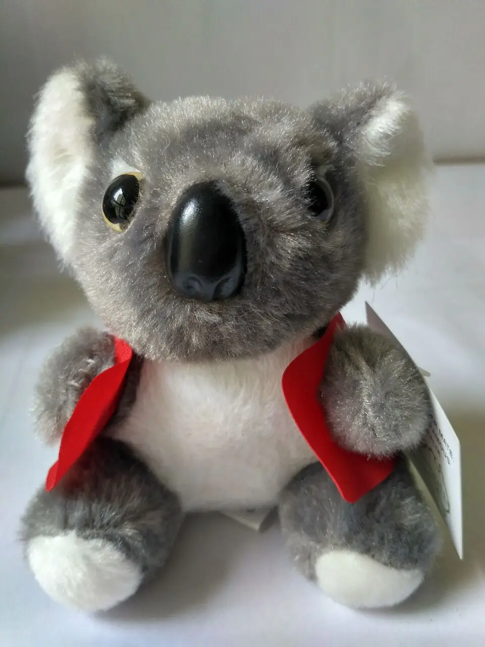 mini plush koala toy high quality red vest koala doll gift about 11cm