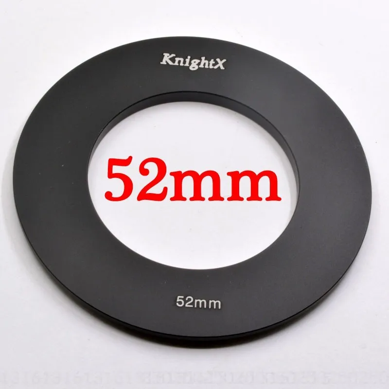 KnightX фильтр объектива камеры gnd 49 мм 52 мм 55 мм 58 мм 62 мм 67 мм 72 77 мм для Cokin P canon eos sony nikon nd d600 1200d d5300 2000d - Цвет: 52mm Ring
