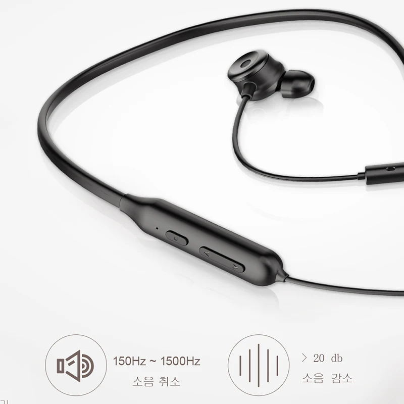 Беспроводные спортивные наушники Baseus S15 активное шумоподавление Bluetooth