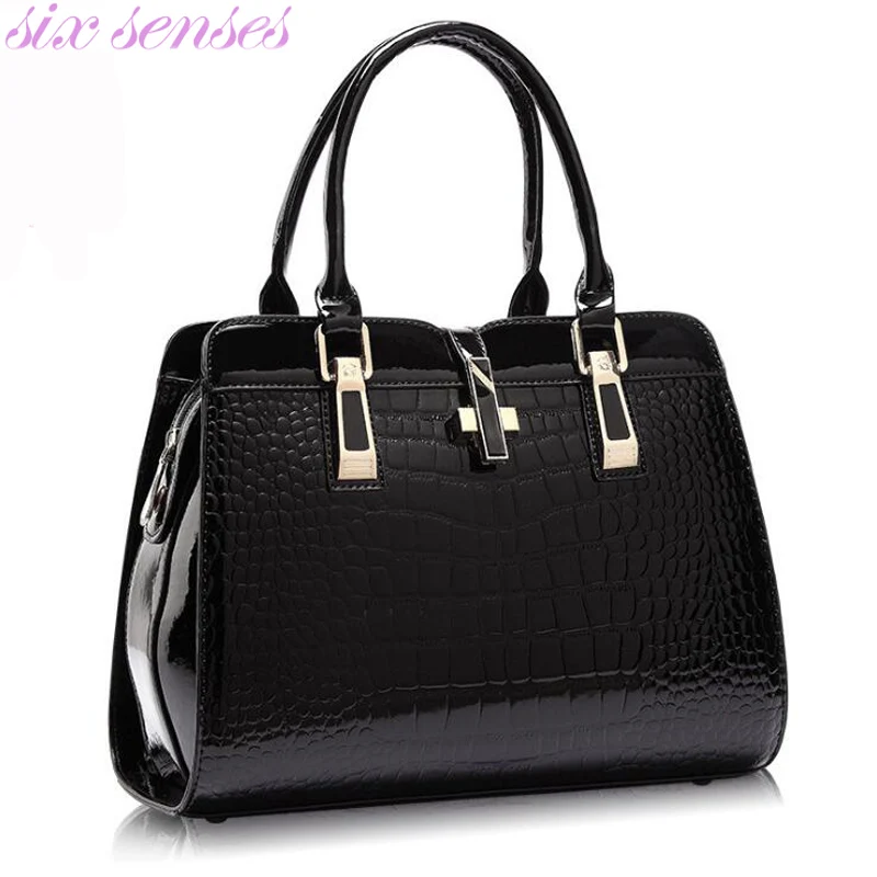 

Six senses women pu leather handbags shoulder bag casual Messenger Bags big capacity party crossbody bag clutch bolsas XD4081