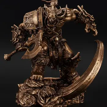 

OGRM Crafts WoW World Bronze Garrosh Hellscream Figurine Sculpture Arts Statue