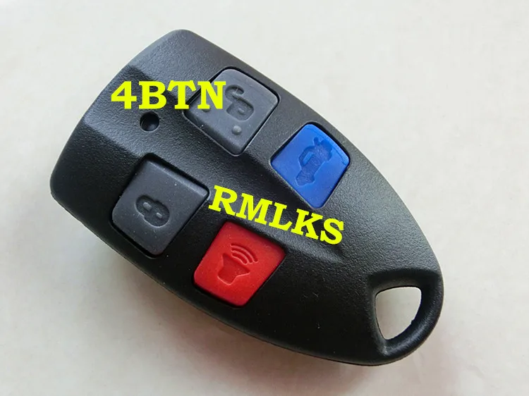 Rmlks 50 шт./лот высокое качество подходит для Сокол седан seres 3 4 кнопки дистанционного ключ Автозапуск BF Ba ключи fob - Количество кнопок: 4BTN