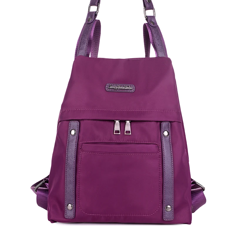 2016 Nylon shoulder bag dual oxford portable large capacity travel backpacks fashion women backpack 1135