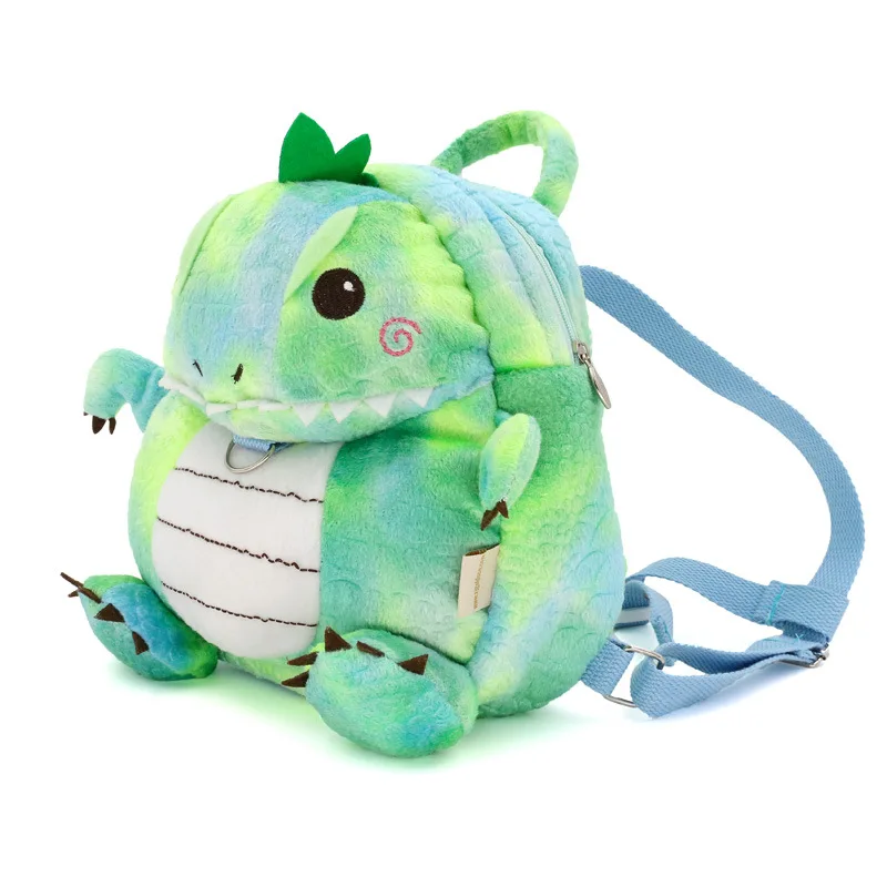 Милый слон динозавр ребенок анти-потеря мультфильм сумка Плюшевые животные рюкзак для детского сада детская школьная сумка игрушка детский подарок QB161 - Цвет: Dinosaur