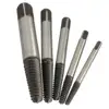 5pcs/lot High Carbon Steel Damaged Screw Extractor Easy Out Set Drill Bits Broken Bolt Stud Remover Tools with Plastic Box ► Photo 3/6