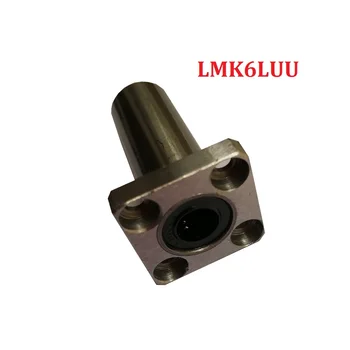 

4pcs/lot LMK6LUU Long type Square Flang Type Linear Bearing For 3d Printer Part