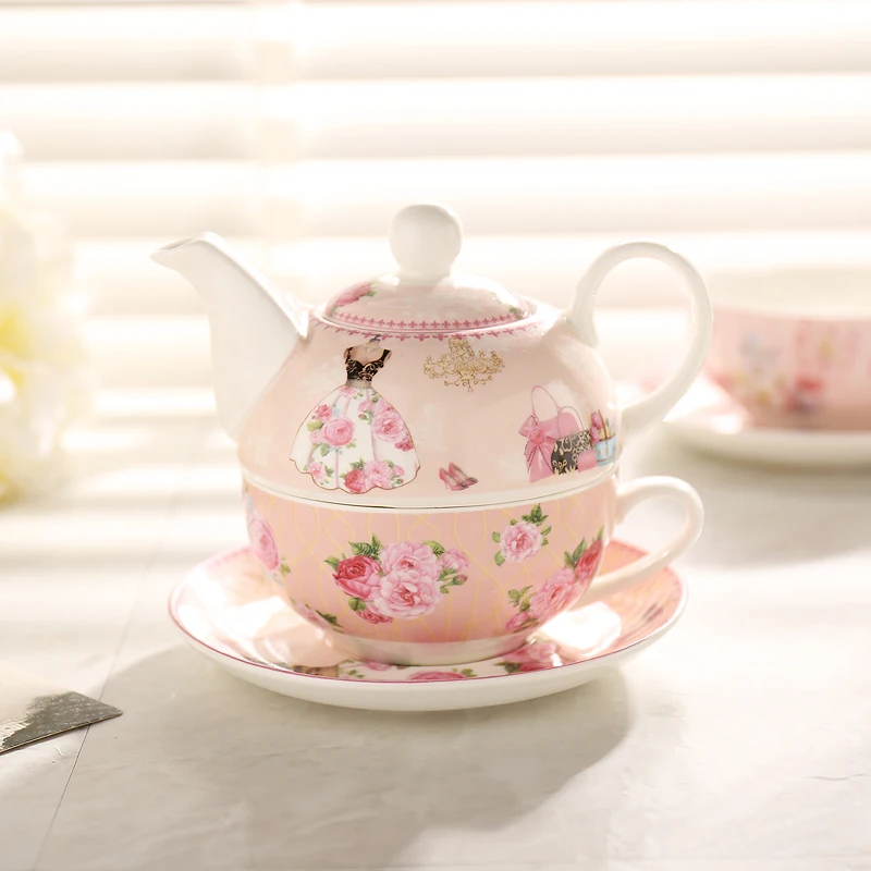 Керамический чайный сервиз, кофейная чашка, высокое качество, набор чайников/кофейная чашка из костяного фарфора, блюдце, европейский и американский стиль, послеобеденная чайная чашка