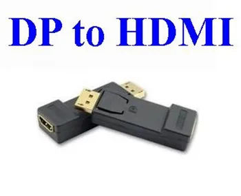 

Male DisplayPort Display Port DP to Female HDMI Converter head F/M Cable 1080p for HDTV PC Converter cable Adapter * 100PCS/LOT