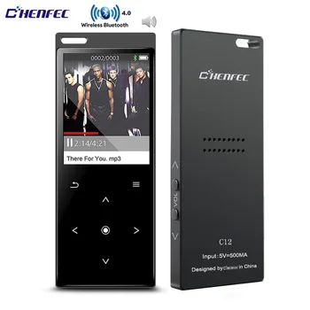 

Ultrathin Portable Bluetooth4.2 MP3 Player Metal Touch Key HIFI Lossless Music Player With FM Radio,E-book,TF Up to 128GB