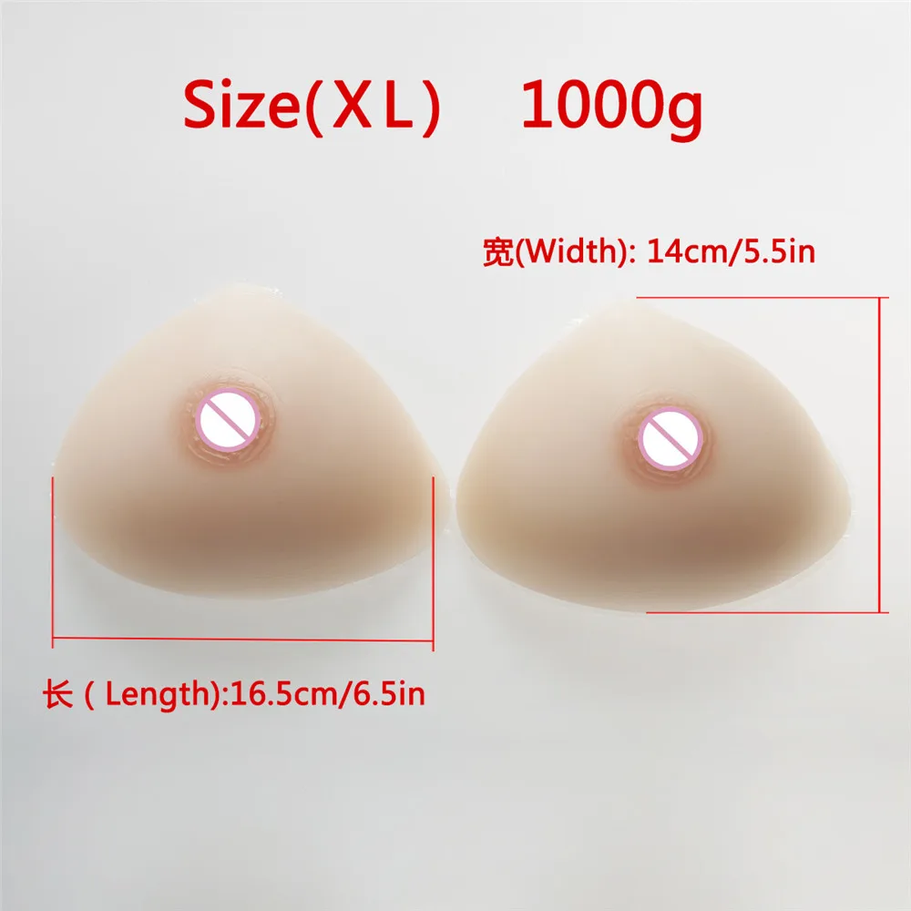  1000g/pair D Cup Crossdresser Silicone Boobs+Sexy Pocket Bra Set Transgendered Shemale Drag Queens 