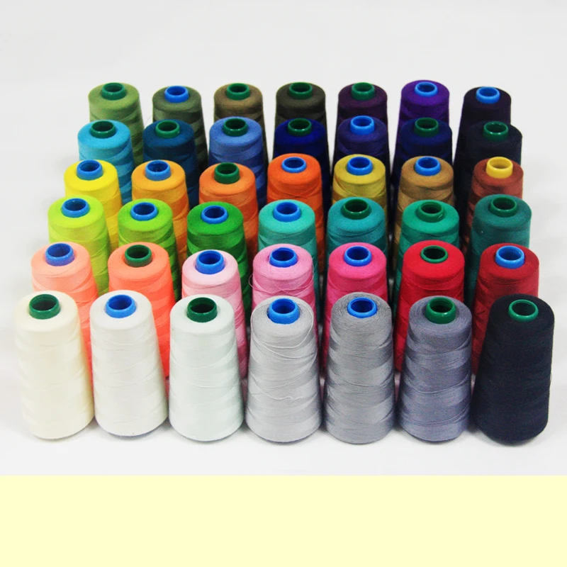 3000M Yards Overlocking Sewing Machine Industrial Polyester Thread
