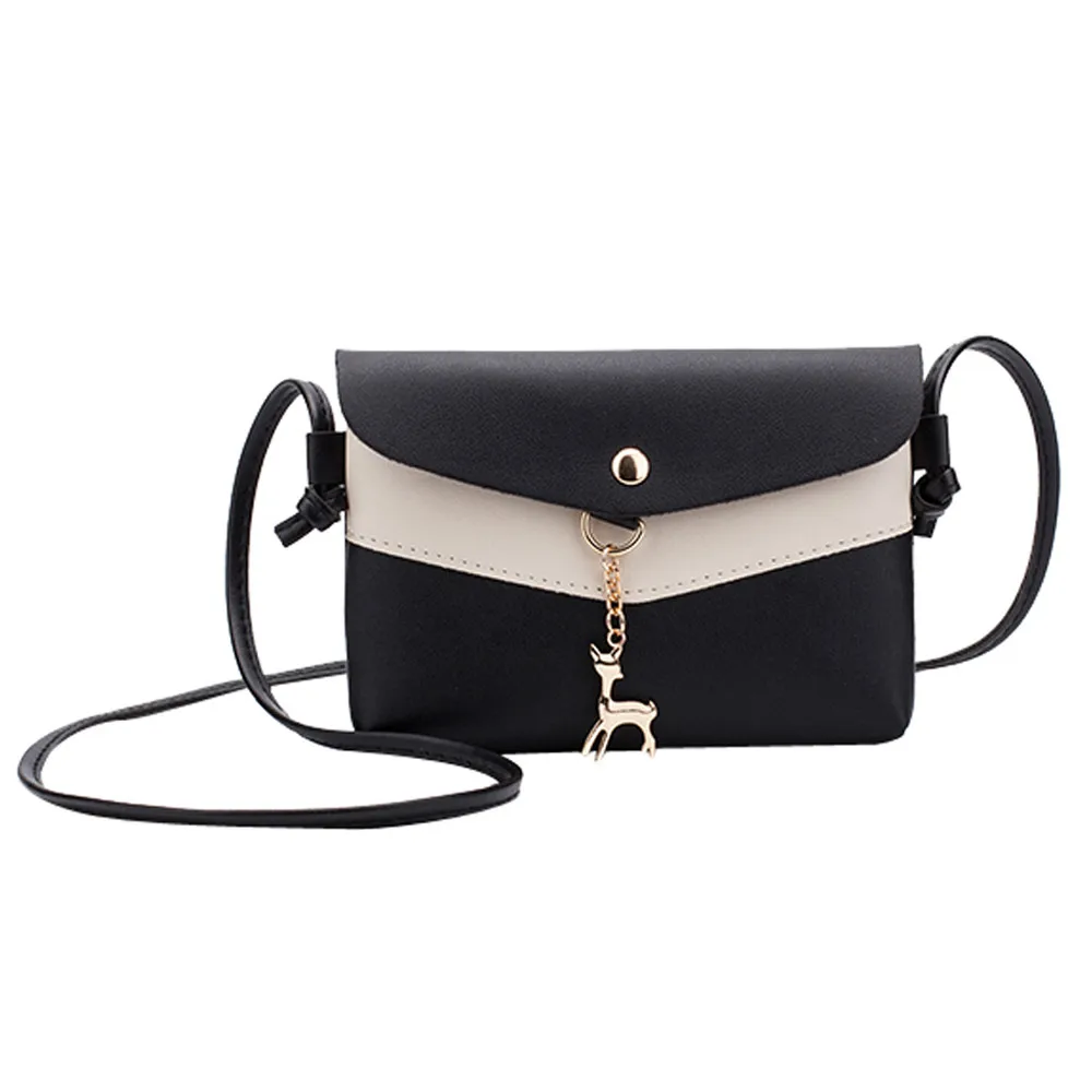 Women Shoulder Bag Fawn Pendant Messenger Crossbody For Phone Ladies Hand Bags Bolsa Feminina 1 huismerk kopen in de aanbieding Women Shoulder Bag Fawn Pendant Messenger Crossbody For Phone Ladies Hand Bags Bolsa Feminina 1 huismerk kopen in de aanbieding