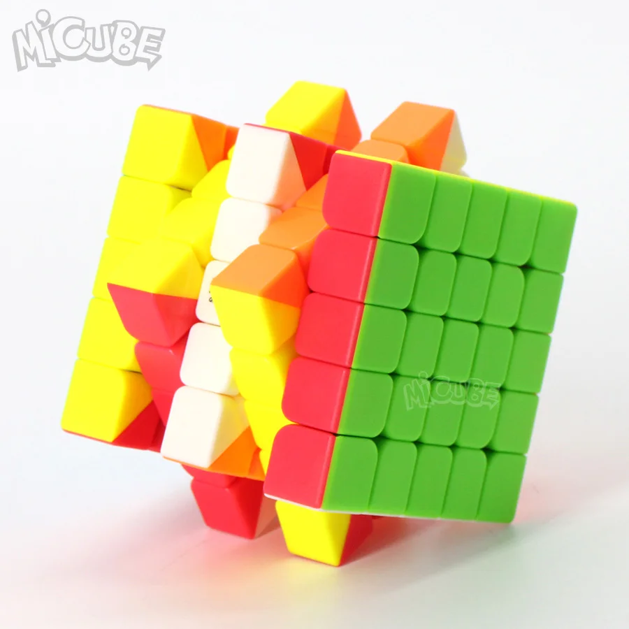 Нео Куб 5x5x5 Cubo Magico Qiyi Qizheng S магический скоростной Куб 5x5 без наклеек кубический антистресс 5 на 5 игрушки для детей