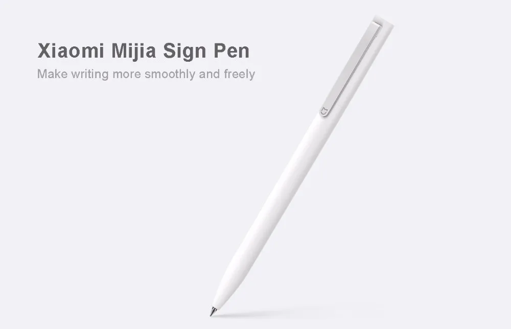 Xiaomi Mijia Sign Pen 9,5 мм ручка для подписи PREMEC гладкая швейцарская заправка MiKuni японские чернила