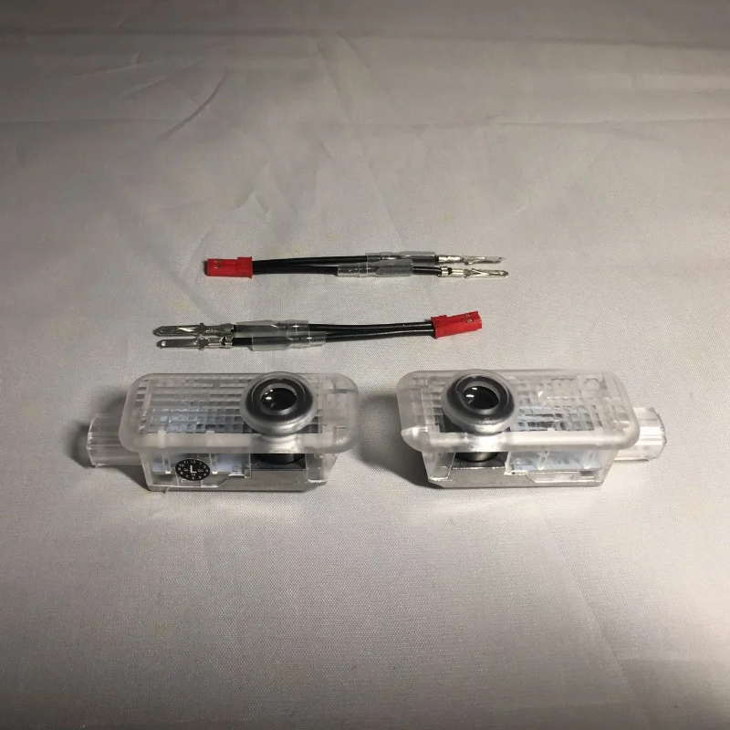 

2x LED Car Door Logo Light 3D Ghost Shadow Welcome Lamp Logo Laser Projector Lamp For Audi A3 A4 B6 A5 A1 A6 C6 A7 A8 Q5 Q7 Q3