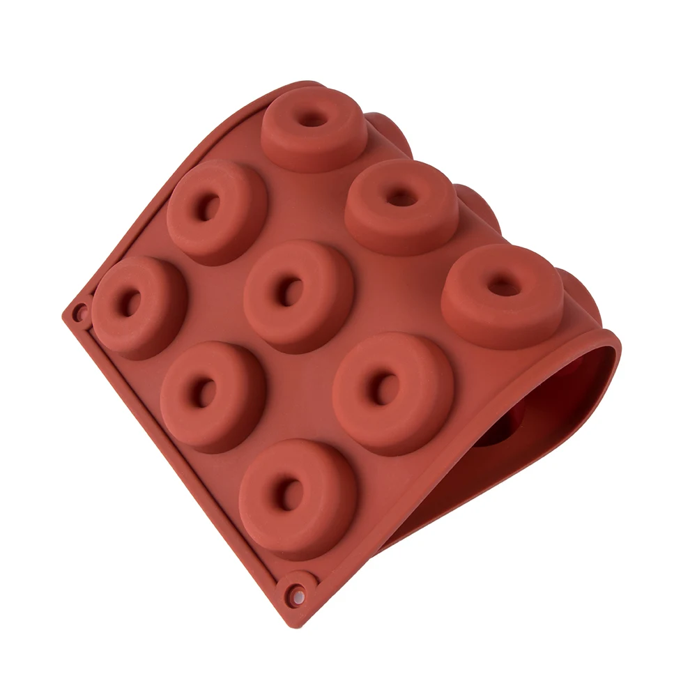 1 шт. 3D шоколадная форма Пищевая силиконовая круглая форма DIY Торт помадка Конфеты Плесень Дети торт форма для пончиков инструменты