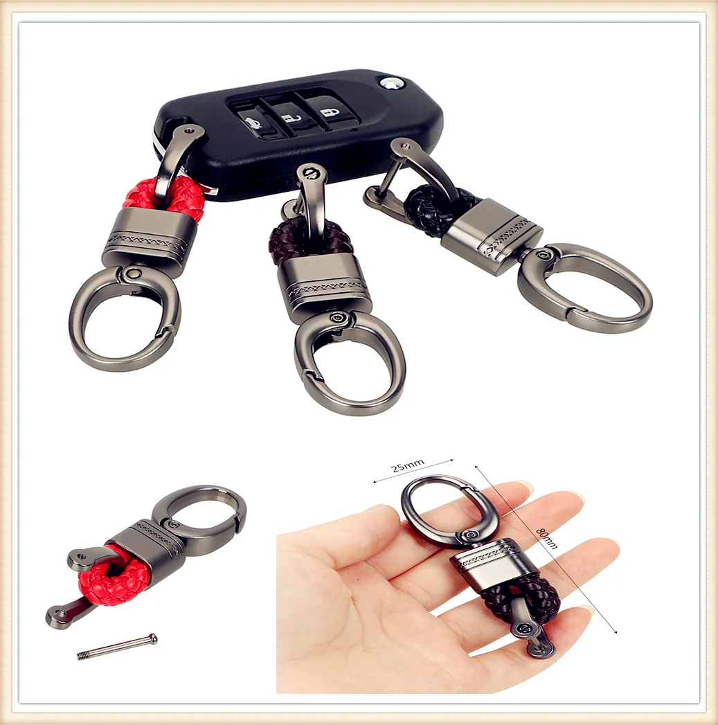 

Car Key Chain Holder Ring Buckle Keyring for KIA RIO K3 K4 Sportage SORENTO venga Hyundai Avante Sonata ProCeed Optima K900