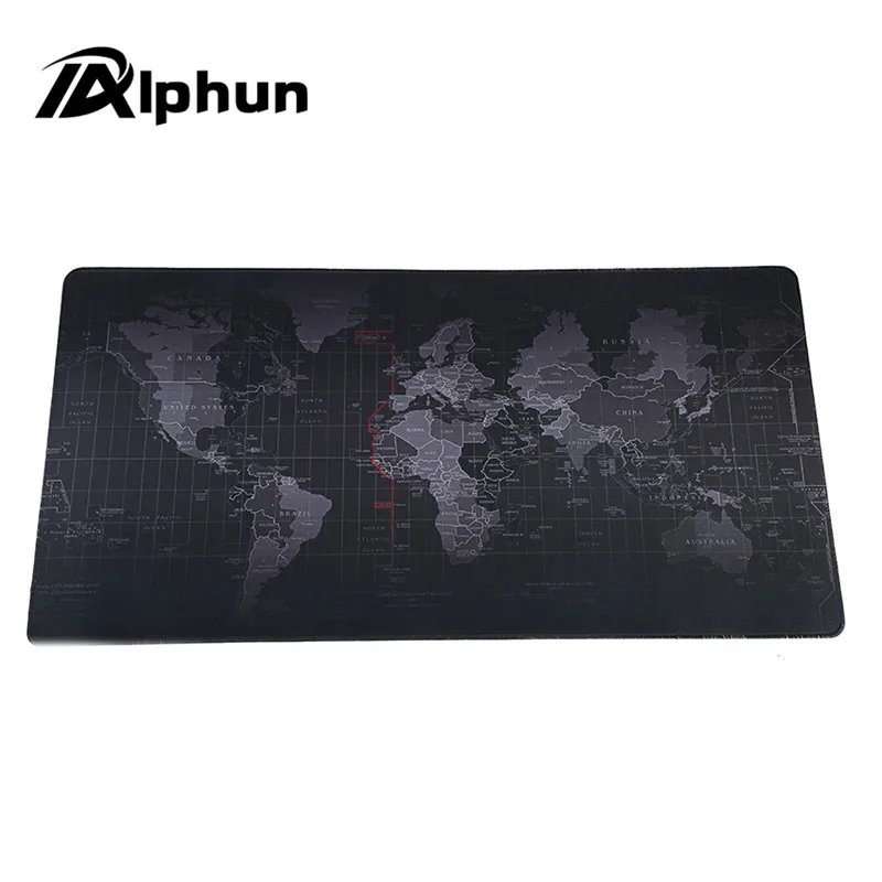 Alphun 2017 Новый Модный коврик для мыши с картой старого мира большой нетбука