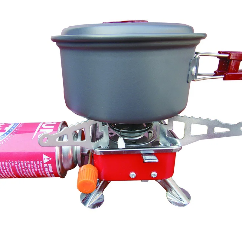

Gas Stove Camping Stove Folding Furnace Outdoor Stove Picnic Cooking Gas Burners Backpacking Furnace Butane ST
