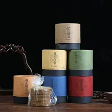 48 шт./кор. натуральный обратного ароматный Ладан конусов Тибетский катушки благовоний натуральным ароматом палочки освежитель воздуха и ароматические ручной работы