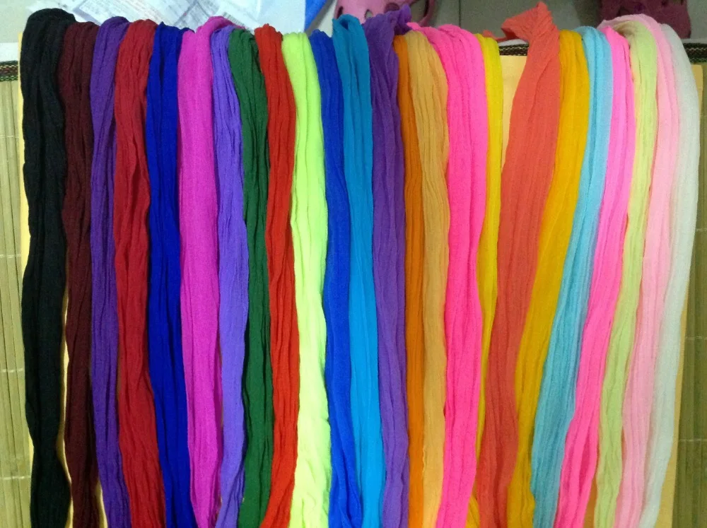 24Colors Mesh Flowers,Nylon Stocking Material For DIY Flower,Free