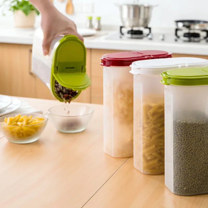 Кухонные зерновые и для хранения сухих продуктов контейнер