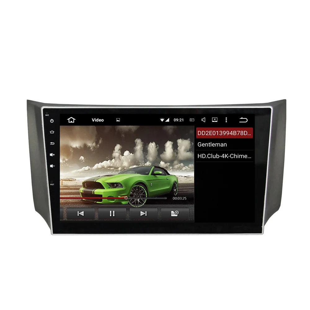 KLYDE 10 1 &quot2 Din 8 ядер Android 0 для Nissan Sylphy 2012 2015 автомобильный мультимедийный плеер 1024*600