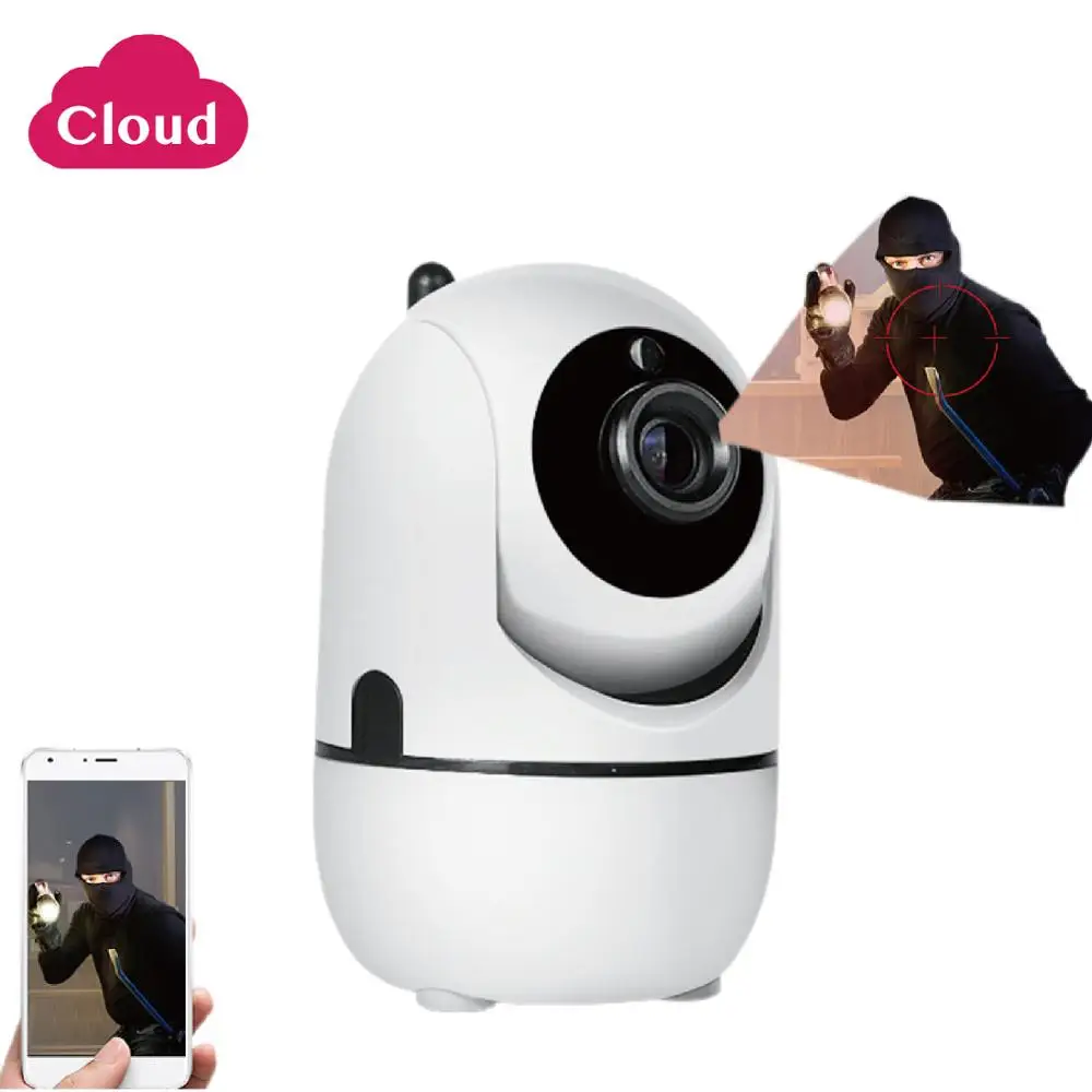السيارات تتبع IP كاميرا 1080 P HD لاسلكي واي فاي المنزل الأمن كامارا IR للرؤية الليلية كاميرا تلفزيونات الدوائر المغلقة اتجاهين الصوت مراقبة الطف...