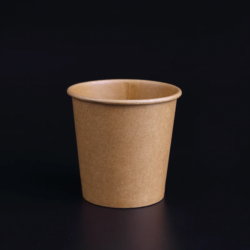 100 шт./упак. 100 мл маленькая Ремесленная Бумага чашки одноразовые Кофе чашки толстые Бумага чашка для горячего питья вечерние поставки