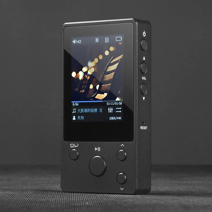 XDUOO NANO D3 портативный профессиональный музыкальный MP3 HIFI музыкальный плеер ips дисплей 24 бит/192 k DSD256 Встроенный 8 Гб