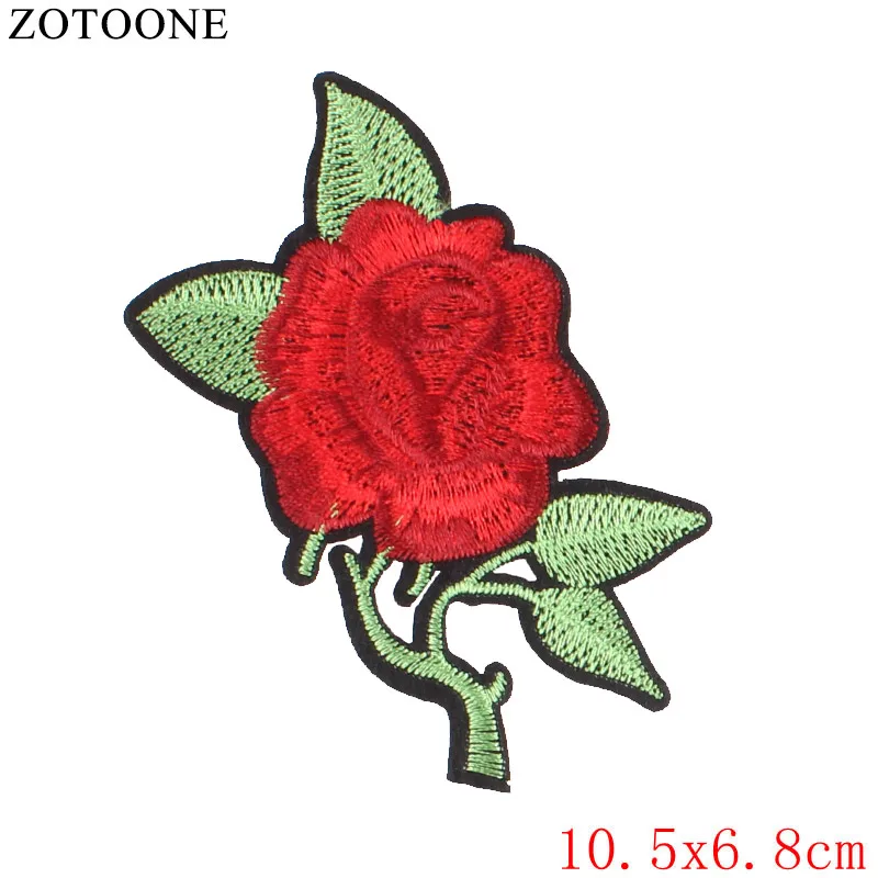 embroidered flower applique
