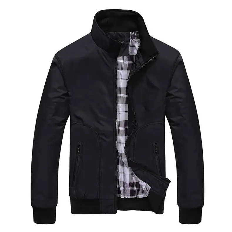 Spring Jackets Men 2019 Casual Jacket Male Coats Camo Bomber Mens Jacket Brand Business Outwear Turn-down Collar Zipper Pocket 02