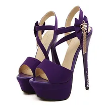Super Big Size 34-39 Gladiator Sandals Women Sandals Sexy Open toe Summer Shoes Woman High Heels Sandals Platform Summer Style