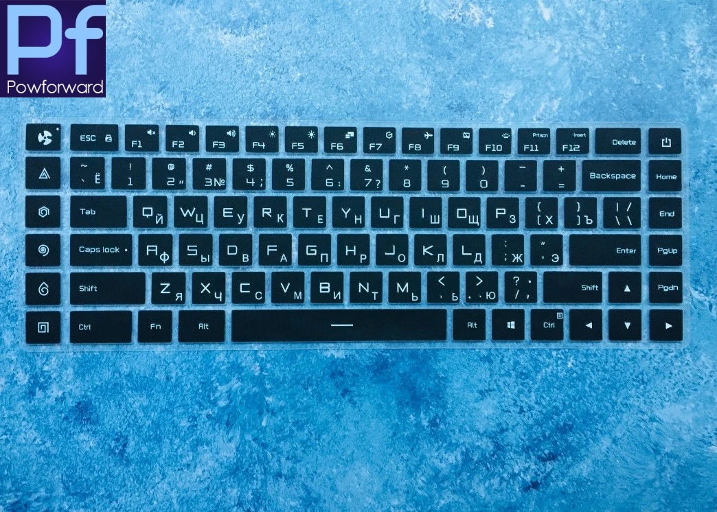 Защитный чехол для клавиатуры на русском языке Xiaomi Mi Notebook 15 MX110 6 Lite / Gaming Laptop Air 12 13