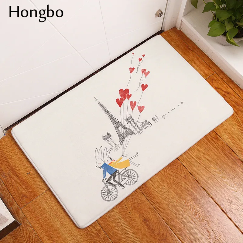 Хунбо коврик у входной двери С Рисунком Слона собака лиса Cat Кухня Rugs ковры для спальни декоративными коврики для лестницы домашнего декора