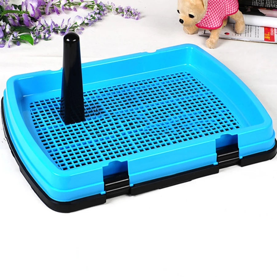 

Cleaning Indoor Pet Dog Toilet Tray Mat Training Pads Dogs Poop Pee Feces Bandeja Cat Toilets Small Mascotas Puppy Potty 80A0890