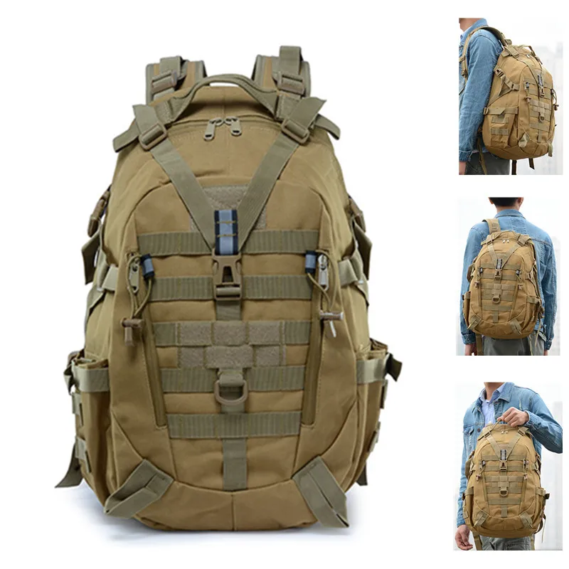 

Men Outdoor Tactical Backpack 900D Waterproof Army Shoulder Military hunting camping Women Multi-functional Molle Sports Bag