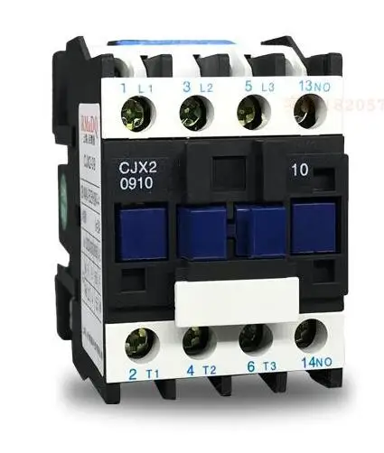 Aexit Contacteur CJX9B-25S 2NO 240V 32A - Pour Climatiseur Monophasé, Bobine 240V AC, 2 Pôles