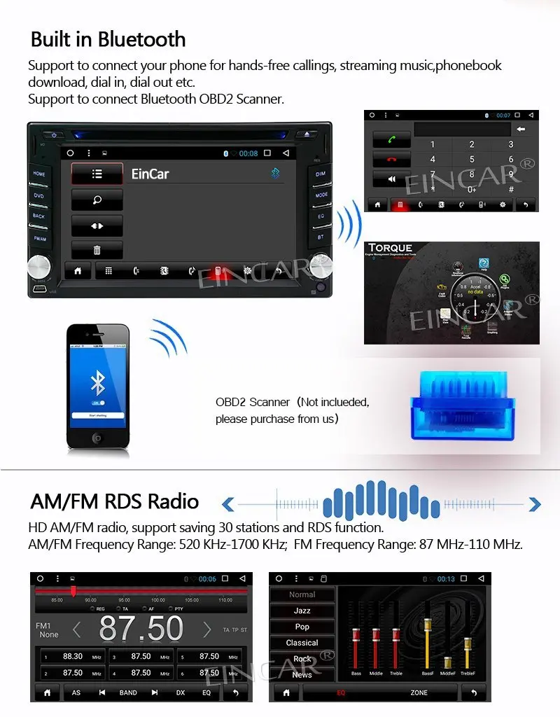 Flash Deal 2 Din Autoradio Touch Screen Support DVD CD Player FM/AM RDS Radio Bluetooth GPS Navigation SWC 3G/4G WIFI OBD2 Free Rear Camera 2 Flash Deal 2 Din Autoradio Touch Screen Support DVD CD Player FM/AM RDS Radio Bluetooth GPS Navigation SWC 3G/4G WIFI OBD2 Free Rear Camera 2